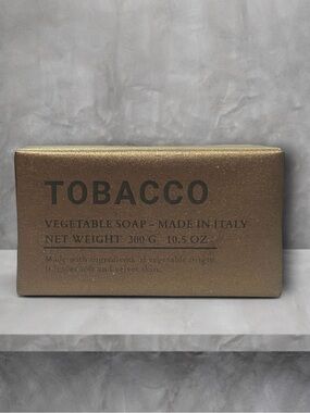 Alchimia Tobacco Vegetable Soap Made In Italy- premium quality, sophisticated